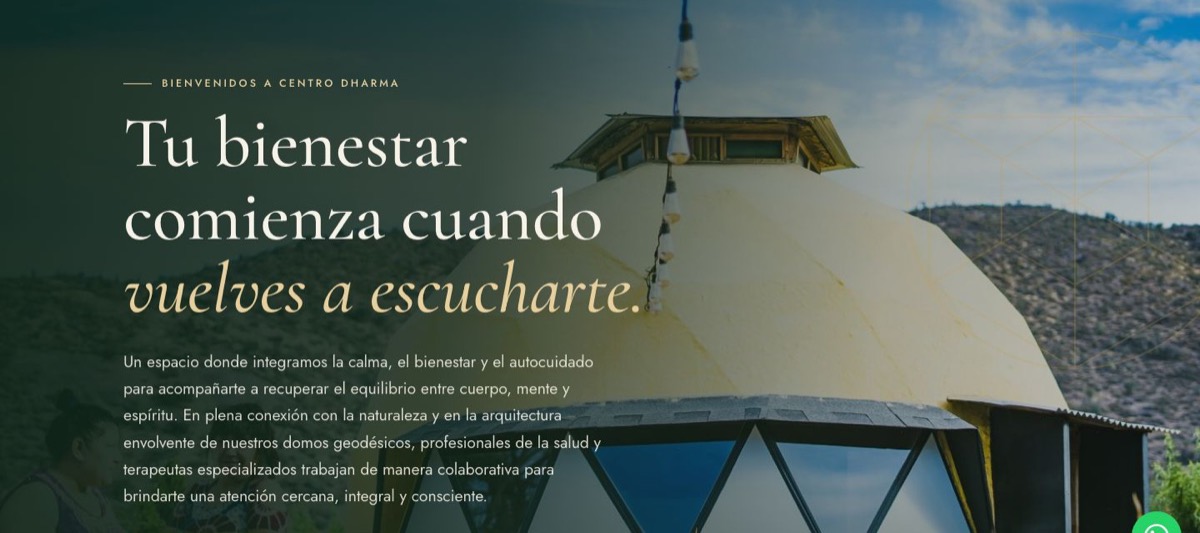 Sitio de Centro Dharma